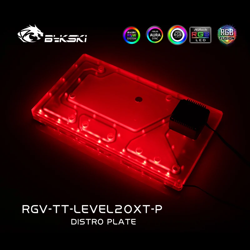 Bykski RGV-TT-LEVEL20XT-P 아크릴  - Distro Plate Ddc Pump Combo 리뷰 및 가격