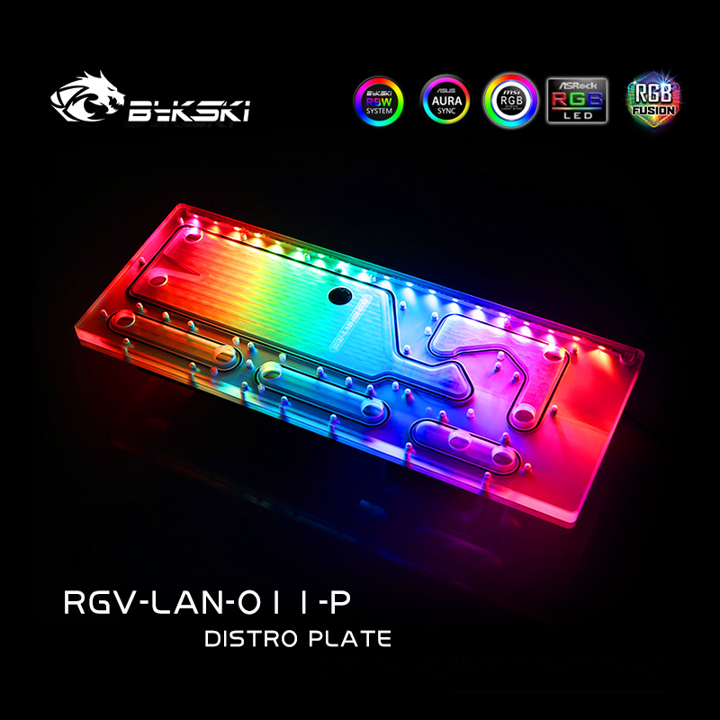 BYKSKI RGV-LAN-O11-P 아크릴 보드 수냉 - Distro Plate Ddc Pump Combo 리뷰 및 가격