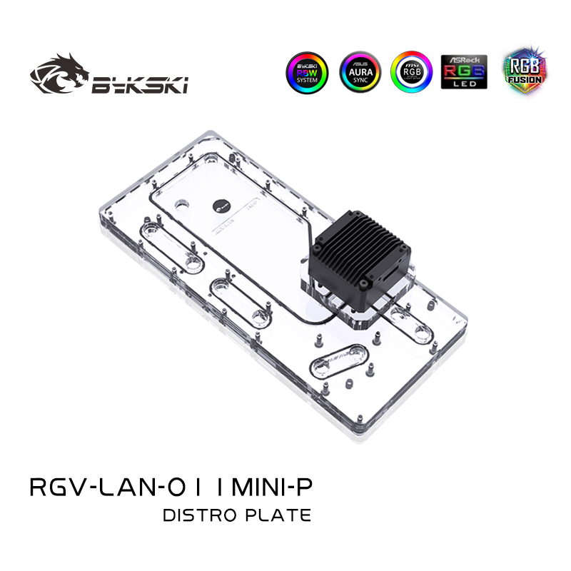BYKSKI 수냉 시스템 워터웨이 보드 LIANLI O - Distro Plate Ddc Pump Combo 리뷰 및 가격