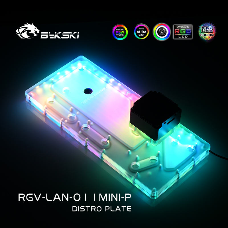 BYKSKI 수냉 시스템 워터웨이 보드 LIANLI O - Distro Plate Ddc Pump Combo 리뷰 및 가격