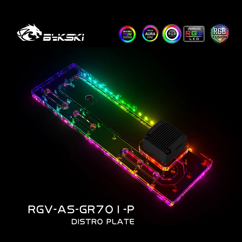 BYKSKI 디스트로 플레이트 아크릴 리저버 ASUS  - Distro Plate Ddc Pump Combo 리뷰 및 가격