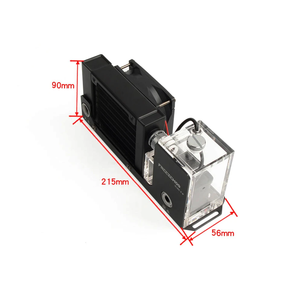 AIO 라디에이터 수냉 모듈 2000RPM 통합 외부  - External Radiator Water Cooling Kit 리뷰 및 가격