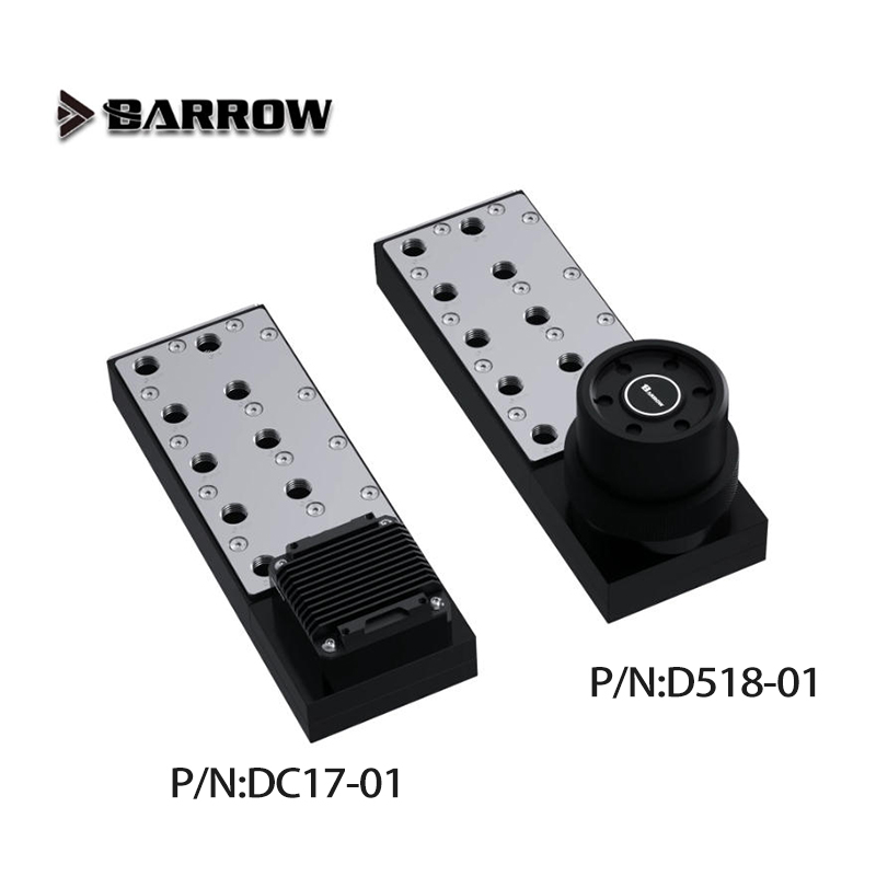 바로우 DC17-01 스테인리스 스틸 POM 디스트로  - Integrated Pump Reservoir Distro Plate 리뷰 및 가격